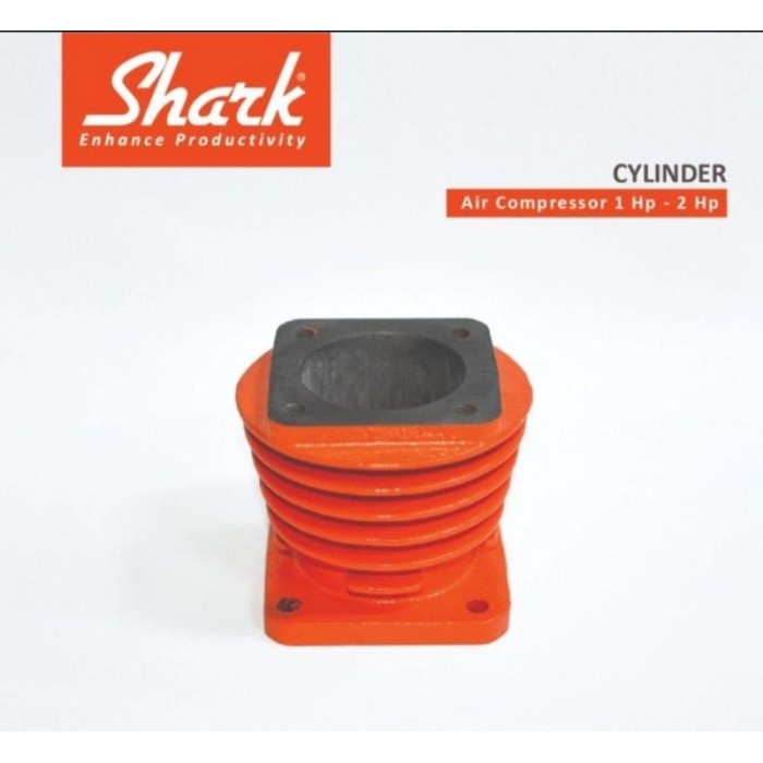 [COD] Cylinder Kompresor Shark 1-2Hp Blok Seher 65Mm Limited