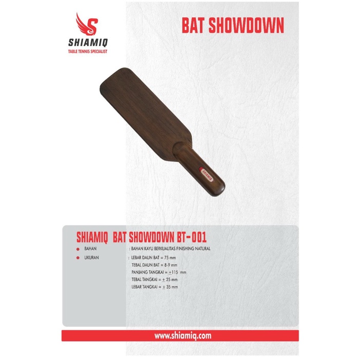 [New] Bat Showdown Shiamiq Limited