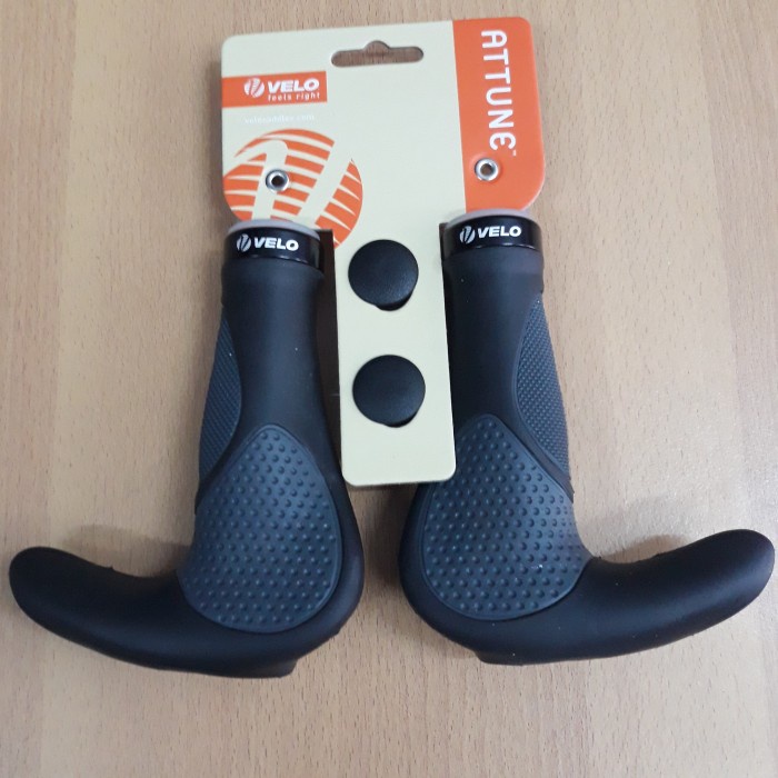 [New] Handgrip Sepeda - Handgrip Sepeda Tanduk Velo Diskon