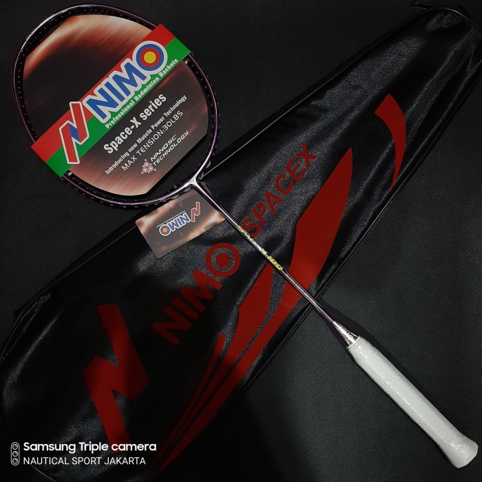 [New Ori] New Raket Nimo Spacex 100 Grey Original Limited
