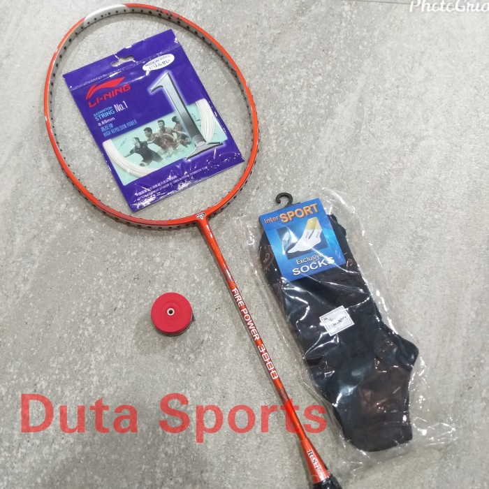 [New Ori] Raket Rsl Fire Power 3000  Senar Lining  Pasang Terbatas