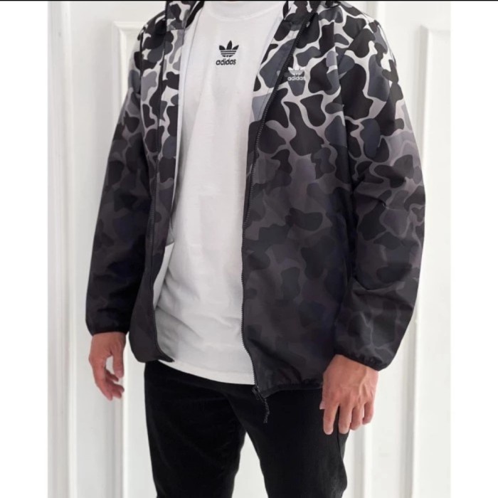 [New] Jaket Adidas Winbreaker Camo Original Diskon