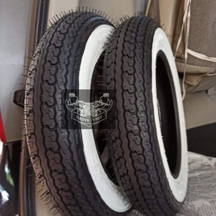 BAN VESPA. SHINKO SR550 WHITE WALL 3.50 RING 8. NEW 2019 ORIGINAL BEST QUALITY