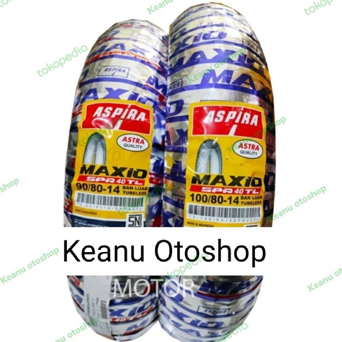 BAN MOTOR VARIO 150 NEW PAKET 1 SET DEPAN DAN BELAKANG TUBLES ORIGINAL ORIGINAL BEST QUALITY