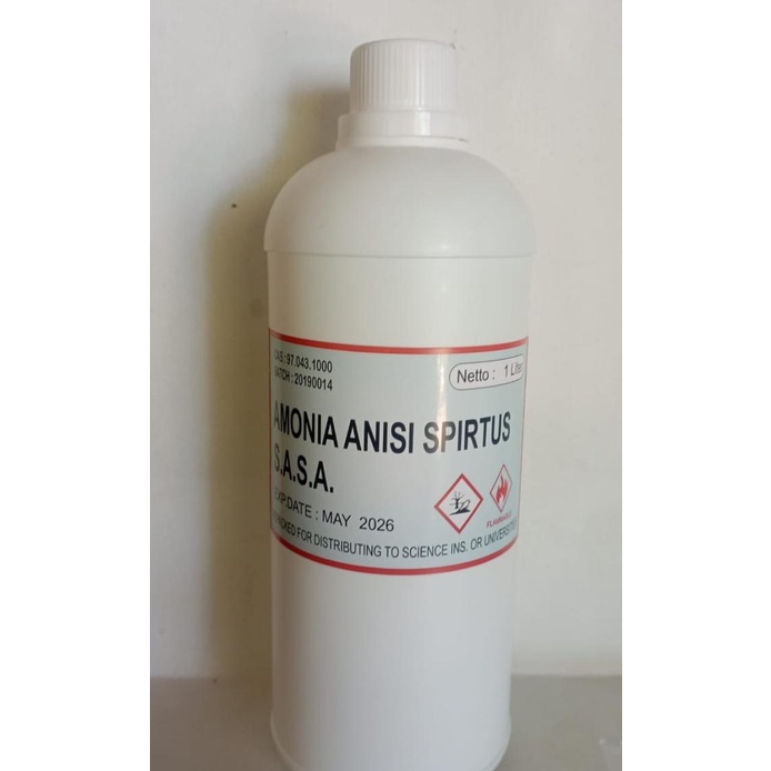 Sasa Solutio Amonia Spirtus Anisi 1 Liter