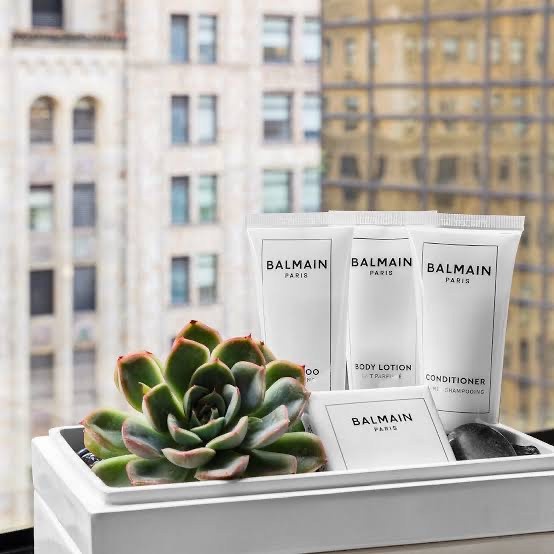 [Original] Sabun Shampoo Conditioner Body Wash Soap Luxury Balmain Travel Kit Terbaru