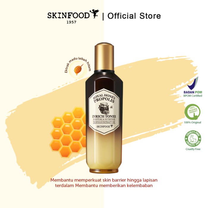 [Original] Skinfood - Royal Honey Propolis Enrich Toner Diskon
