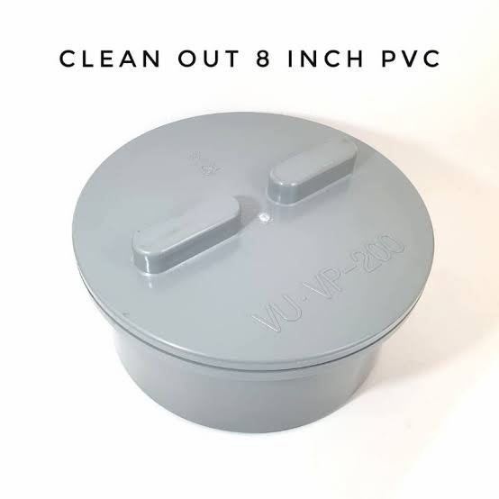Clean Out CO PVC 8 Inch AW