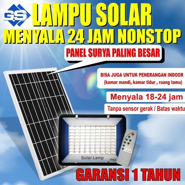 [Ori] Lampu Led Solar Panel / Lampu Solar / Solar Panel Berkualitas