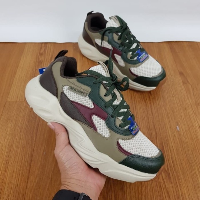 TERMURAH Sepatu Skechers men stamina airy/skechers/skechers pria tali /SEPATU RUNNING/SLIP ON