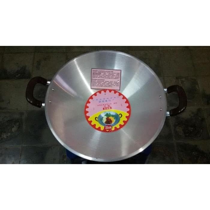 ✨Baru Wajan / Kuali Penggorengan Aluminium Premium 36 Cm Made In Taiwan Diskon
