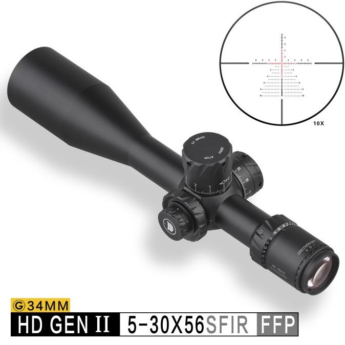 teleskop discovery hd 5-30x56 sfir ffp gen 2 zero stop terbaru