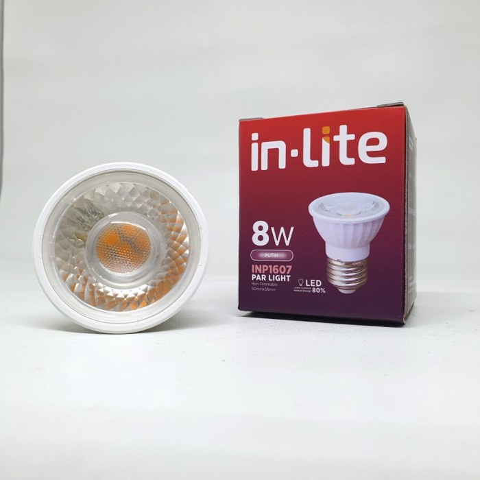 Lampu Inlite Spotlight PAR COB 5w 8w E27 Mangkok Sorot 5 watt 8 watt