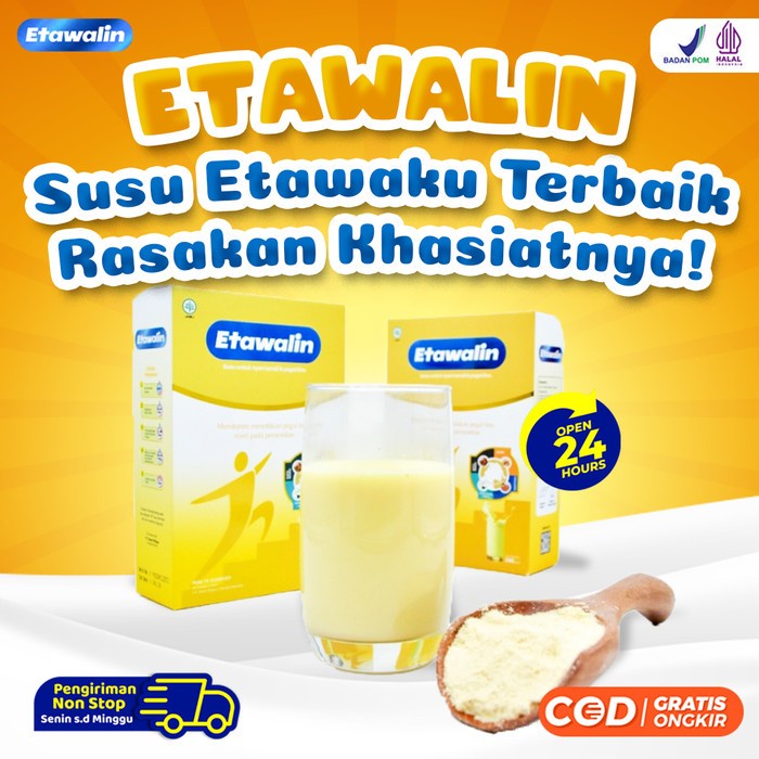 

Original Etawalin - Susu Kambing Pencegahan Sendi & Tulang Bermasalah