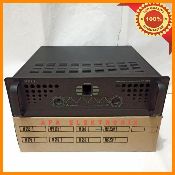 (ECA) BOX POWER AMPLIFIER STEREO BELL M300