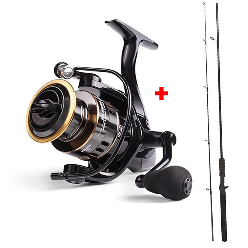 CodSpinning Fishing Rod 1.6-2.4M Berongga Joran Pancing 1 Set Lengkap Pancing Casting Full Set / Set