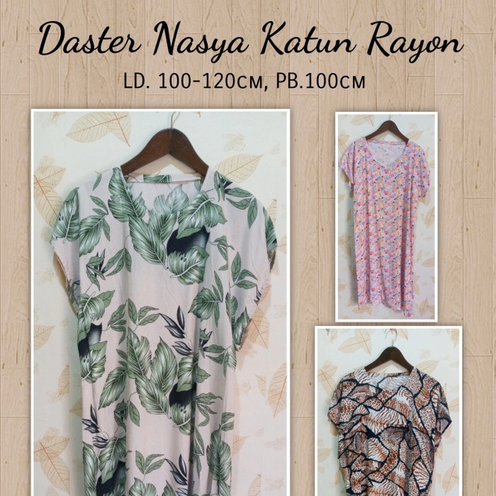 [Ori] Daster Katun Rayon Utuh/Mulus Full Obras Paket Usaha 20 Pcs Murah Terbatas