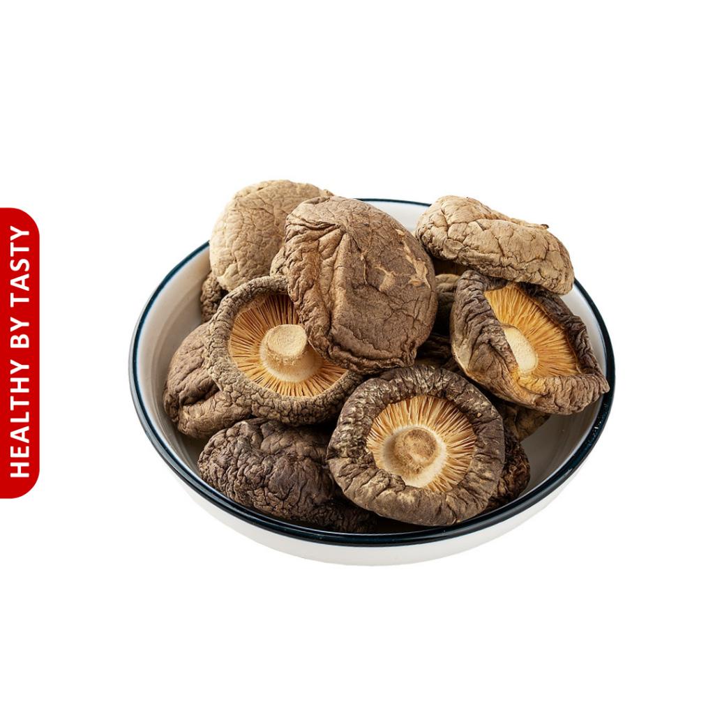 

Hot Sale - Jamur Hioko Shitake Tanpa Kaki Dried mushroom Jamur Hioko Kaki Kecil 100g ~