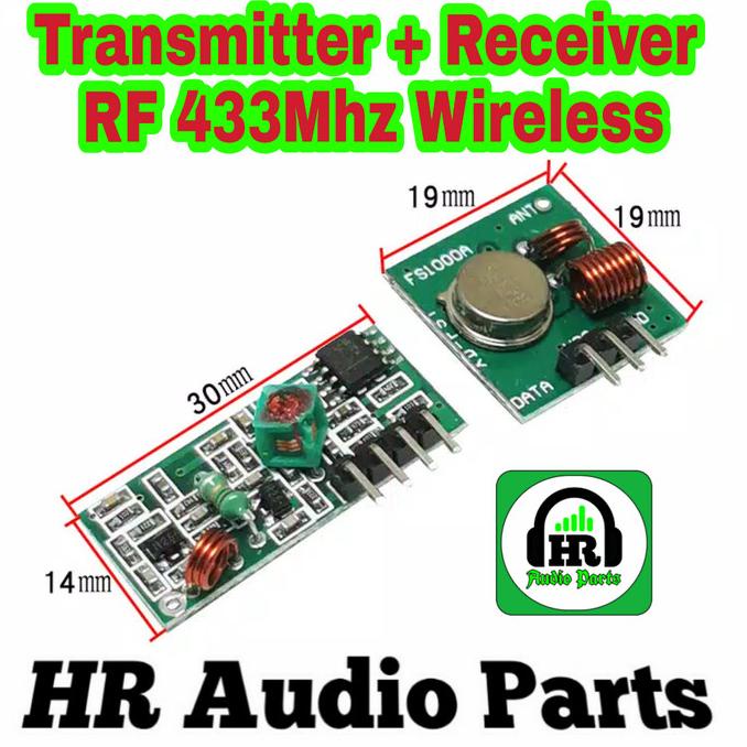 Transmitter + Receiver RF 433Mhz Wireless Modul Ardunio Remot Control ,-