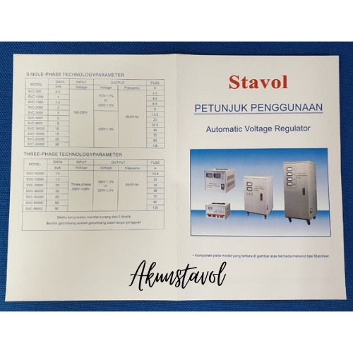 Stavolt Matsunaga SVC-2000VA - Stabilizer Listrik Matsunaga 2000 watt
