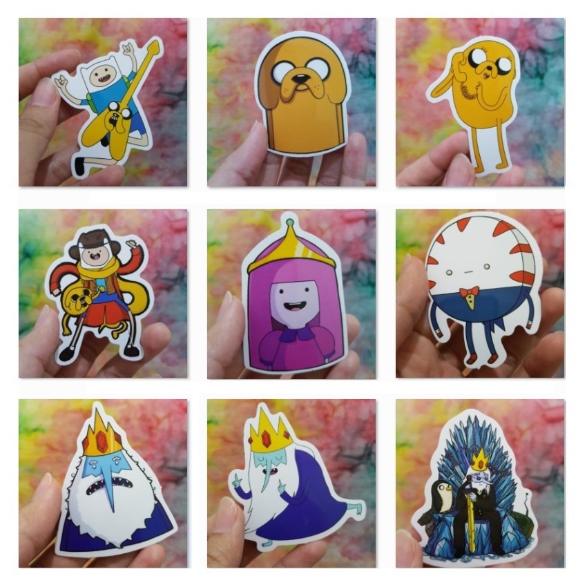 

[PROMO] 18 Sticker ADVENTURE TIME (Decal Waterproof, Koper, Laptop)