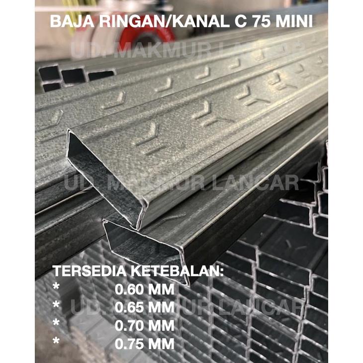 Model baru - BAJA RINGAN/TRUSS C/KANAL C 75 MINI .,