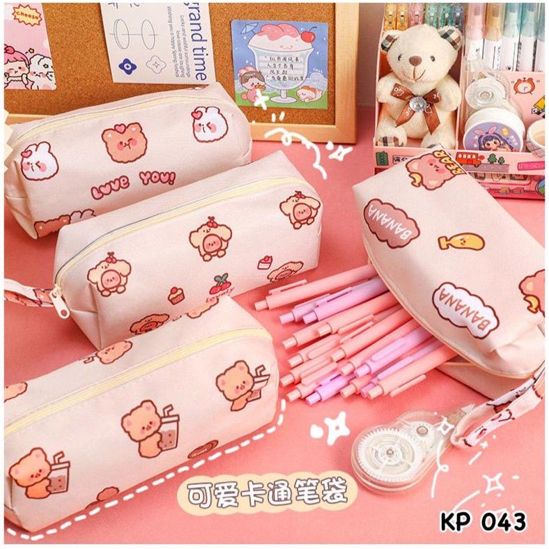 

SALE KIANDAA TEMPAT PENSIL KAPASITAS BESAR MOTIF BEAR RABBIT BOBA LUCU CUTE PENCIL CASE ANAK ALAT TULIS STATIONERY MAKASSAR COD ORIGINAL