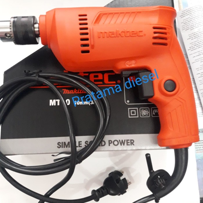 ✅New Ori Mesin Bor Listrik Tangan Maktec Mt 60/Electric Drill Maktec 10Mm Diskon