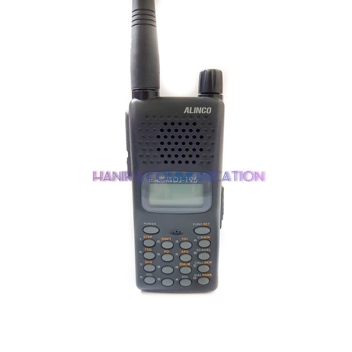 Alinco Dj-196 Handie Talkie Vhf Ori Baru Garansi Vhf Dj196 Dj196Tfn