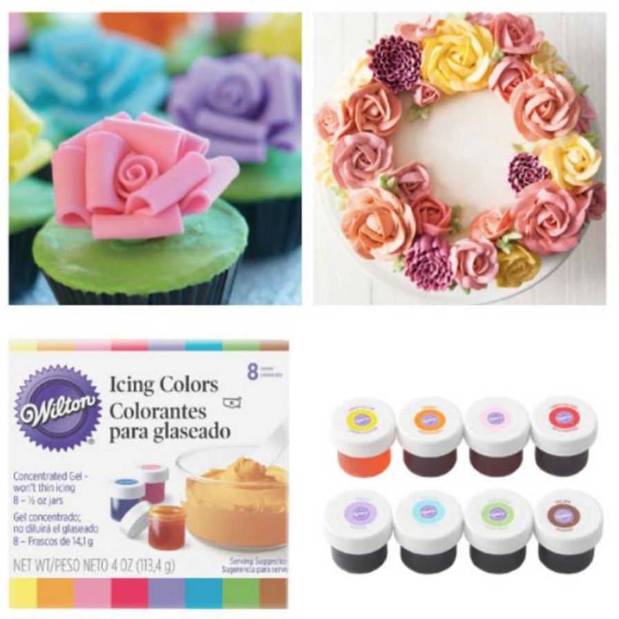 

Pewarna Makanan Wilton 14G Dan 28,3G Food Color Icing Colors Pewarna Wilton Butter Cream Fondant