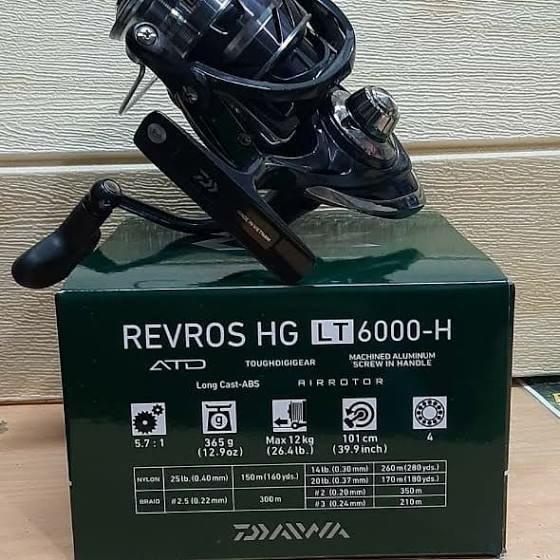 Reel Spinning Daiwa Revros LT HG 2020 - 6000