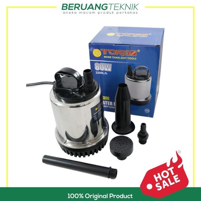 Pompa Celup - Pompa Air Kolam - Mesin Sedot Air - Tora