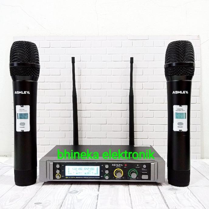 mic wireless ashley mc pro WITH ANTI FEEDBACK ORI