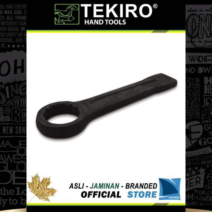 ✅New Kunci Ring Pukul 46 Mm Baja Molybdenum - Impact Slogging Wrench Tekiro Diskon