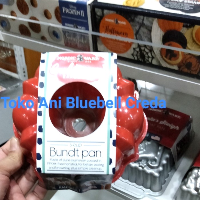 

✅Termurah Nordic Formed Little Bundt Pan 3 Cup Bisa Gojek