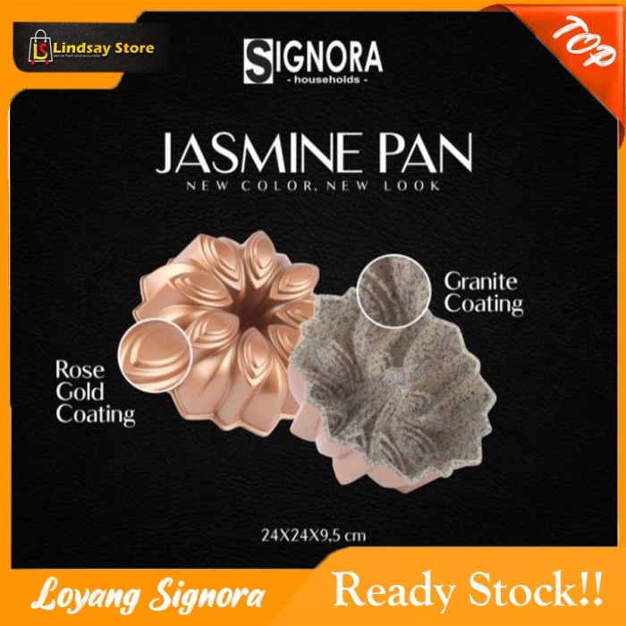 

✅Termurah Signora Loyang Kue Jasmine Pan Premium Berwarna Rose Gold Berkualitas