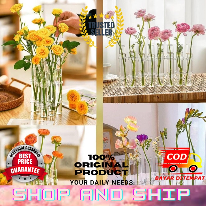 ✅Original Cylinder Flower Vase Original Sas Berkualitas