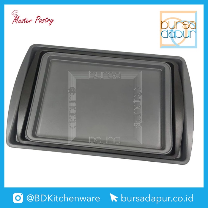 

✅Termurah Loyang Kue Anti Lengket / Master Pastry Cookie Pan Set Sml Bisa Gojek