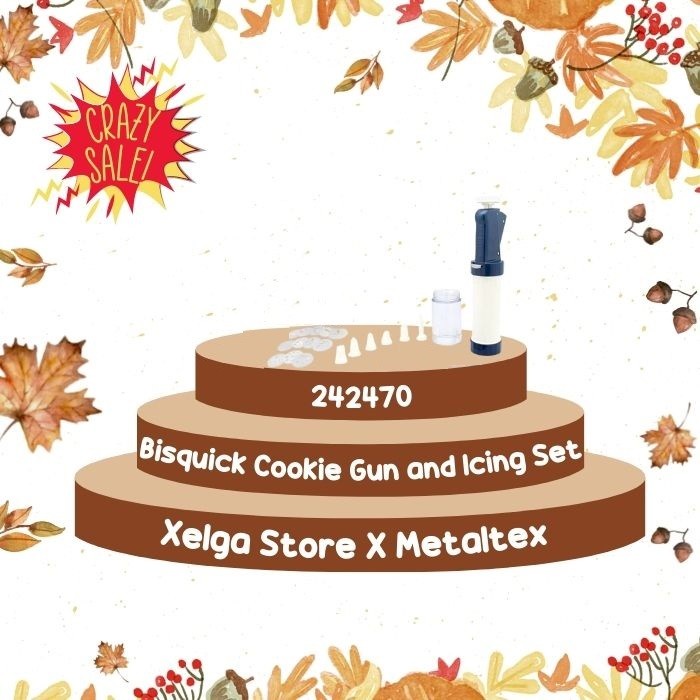 

✅Termurah Promo! Metaltex Cookie Gun / Cetakan Kue Limited