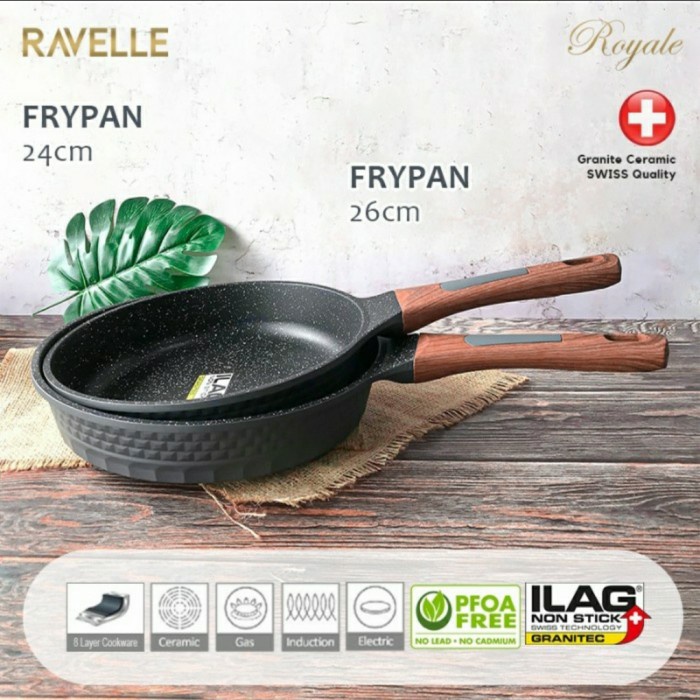 ✨Baru Ravelle Royale - Fry Pan 24Cm Limited