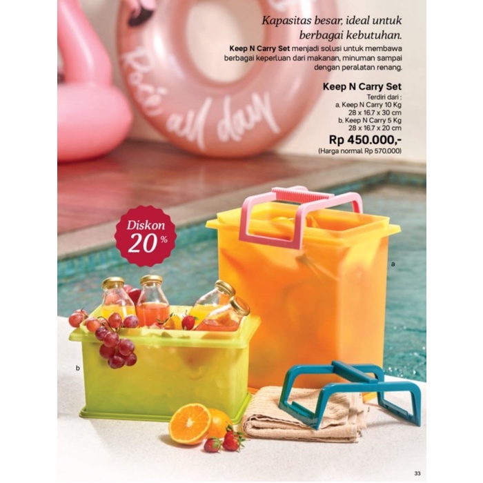✅Termurah Keep N Carry Set 10L Dan 5L Berkualitas