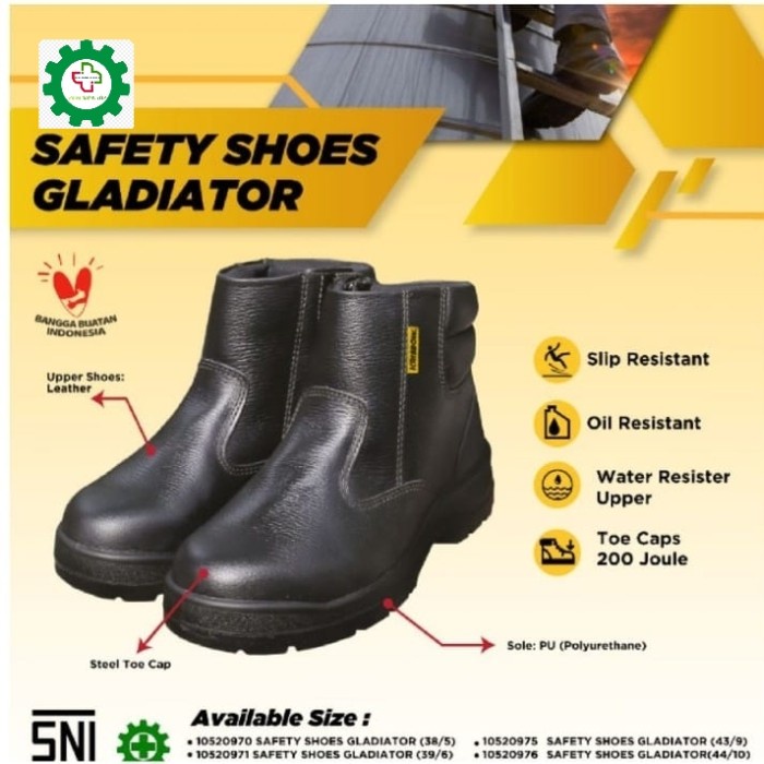 ✨COD Sepatu Krisbow Gladiator 2023 /Sepatu Safety Terbaru