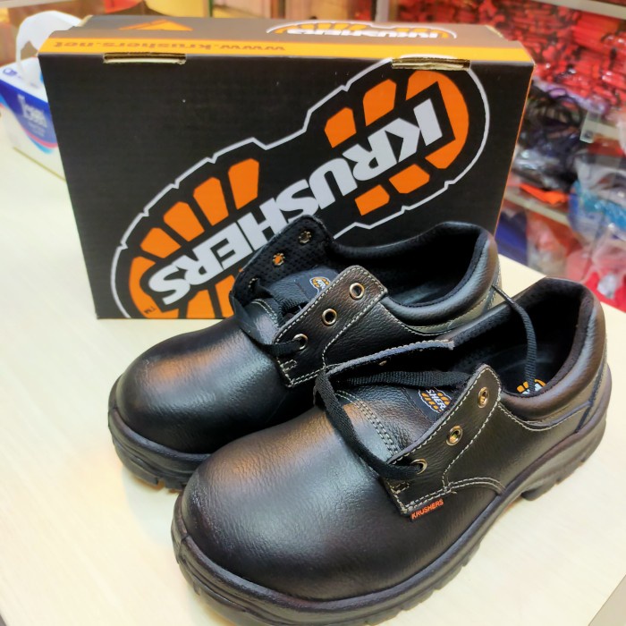 ✨COD Sepatu Safety Krusher Alaska Original/Safety Shoes Crusher Alaska Berkualitas