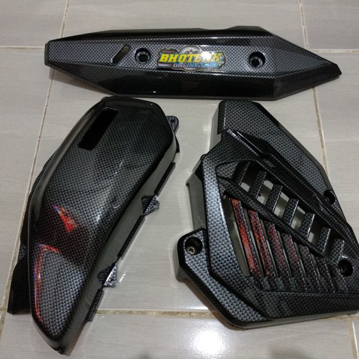✨New Ori Cover Knalpot Radiator Dan Filter Vario 125 Tahun 2018 Terbatas