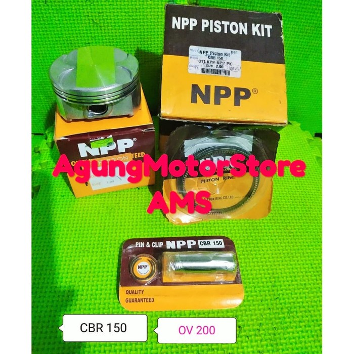 ✨Ori Piston Kit Npp Honda Cbr 150 Oversize 200 Limited
