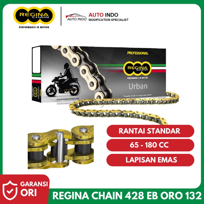 ✨Ori Rantai Motor Regina Chain 428 Eb Oro 132 Urban Diskon