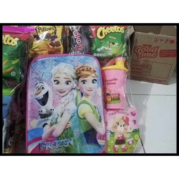 

TERMURAH SOUVENIR PAKETAN TAS TENTENG KARAKTER + BINGKISAN CIKI SNACK !!