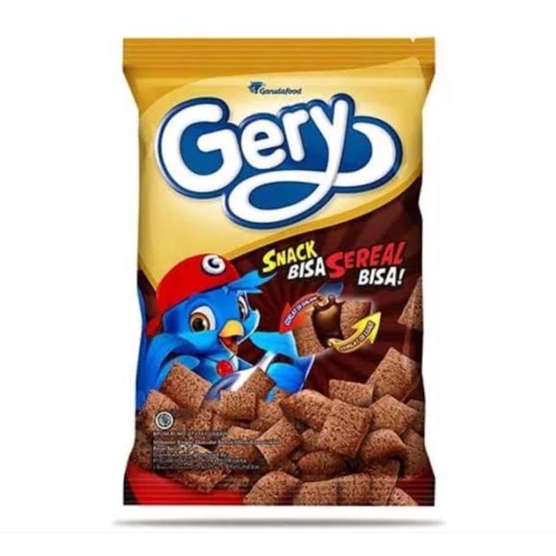 

Gery Snack Sereal Bantal Extrude Coklat 5 x 27g