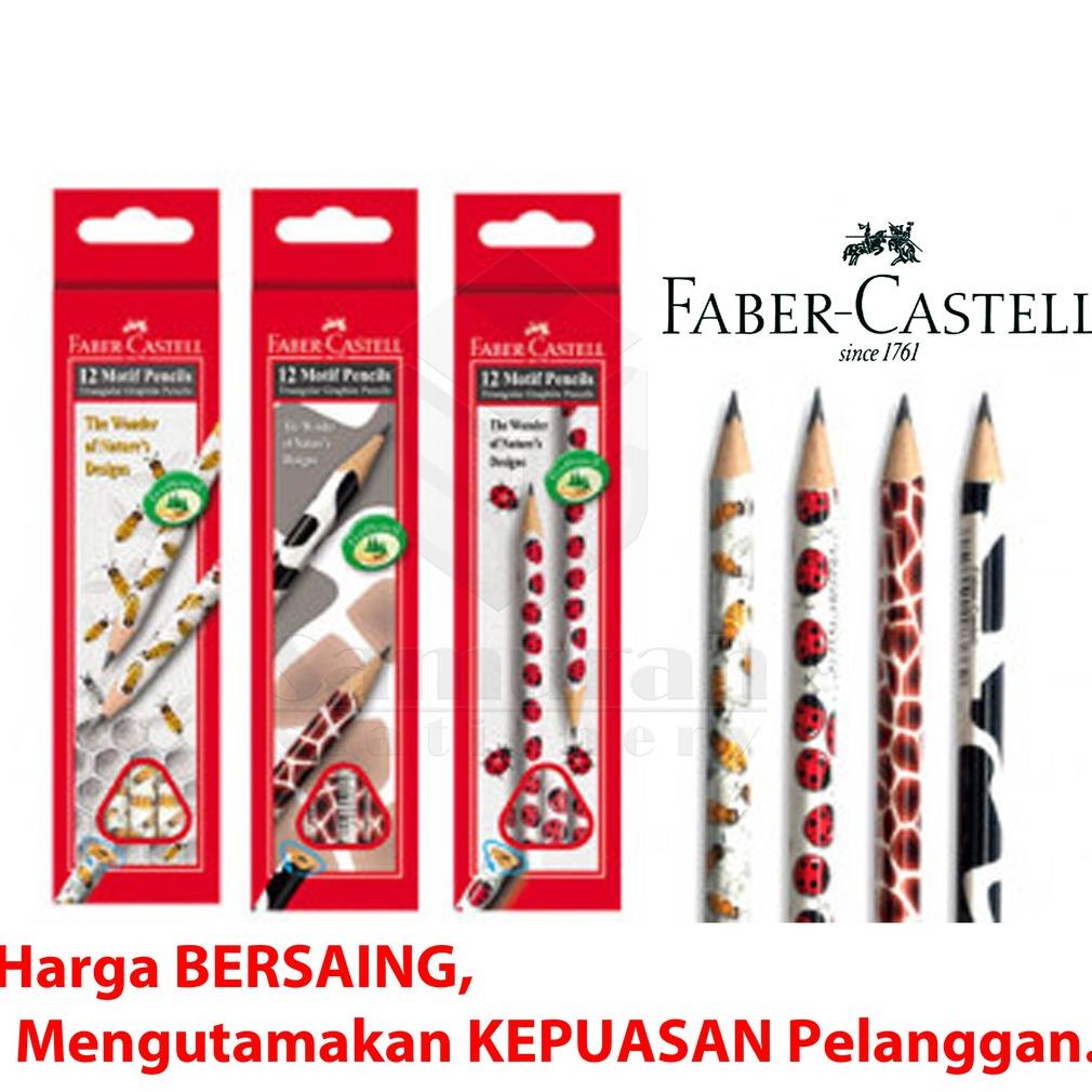 

BISA COD Pensil Kayu Faber-Castell 2B Motif Triangular / Faber Castell Segitiga TERMURAH