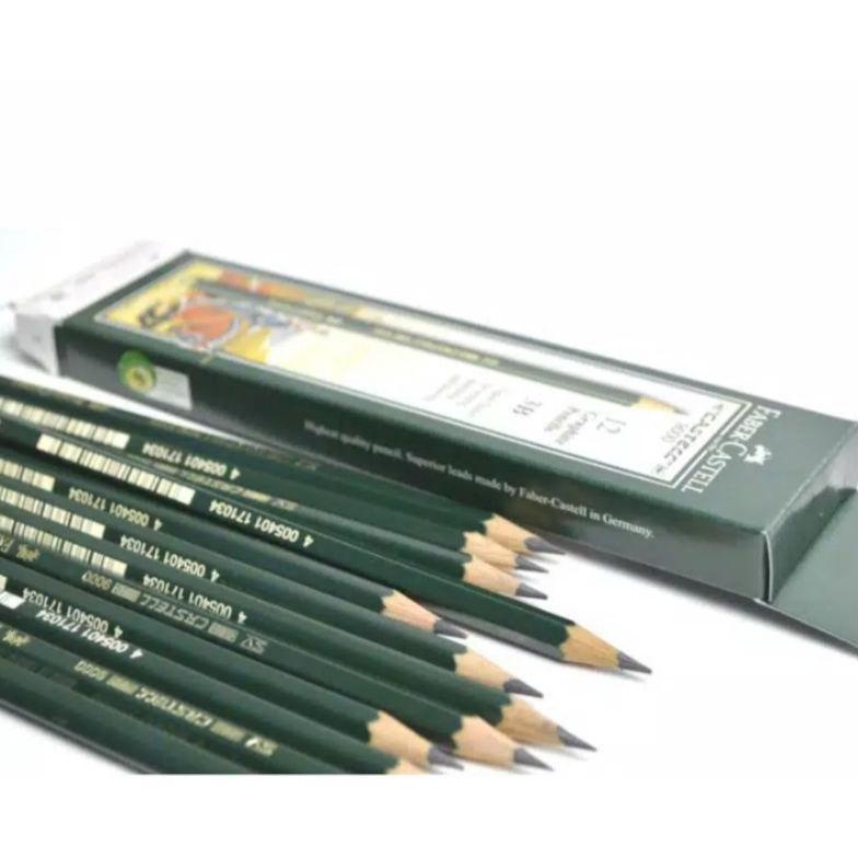 

COD (12pcs) Pensil 2B FABER CASTEL MURAH